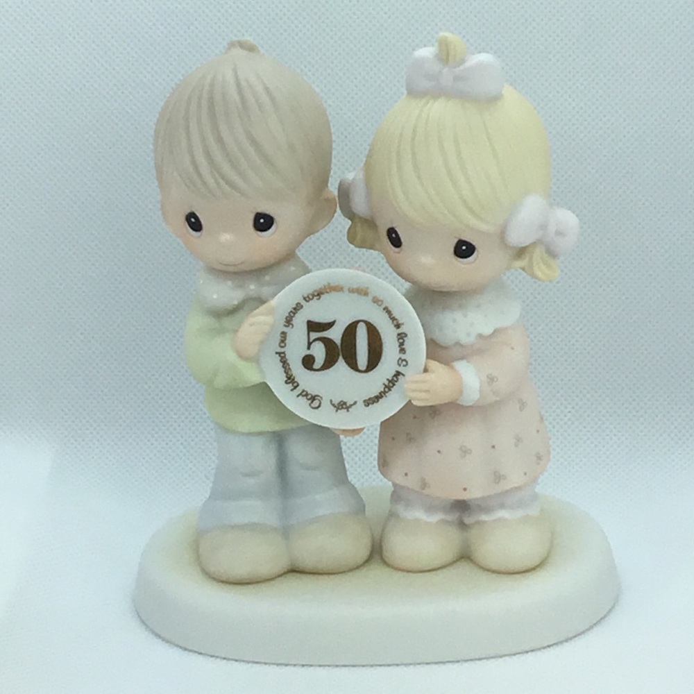 Precious Moments 50th Anniversary Figurine Caketop
